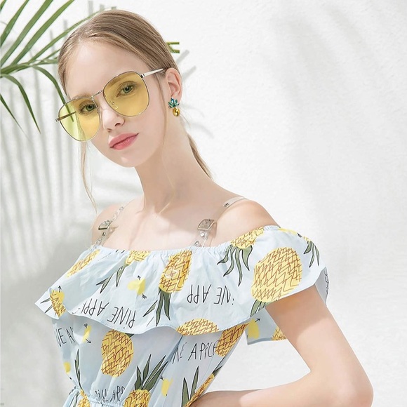 Pineapple Gemstone Stud Earrings - Picture 4 of 9